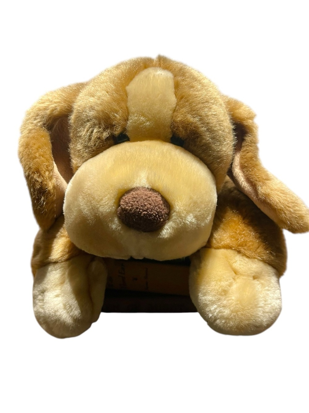 Vintage 16” Animal Alley Puppy Dog Large Tan Brown Floppy Stuffed Plush